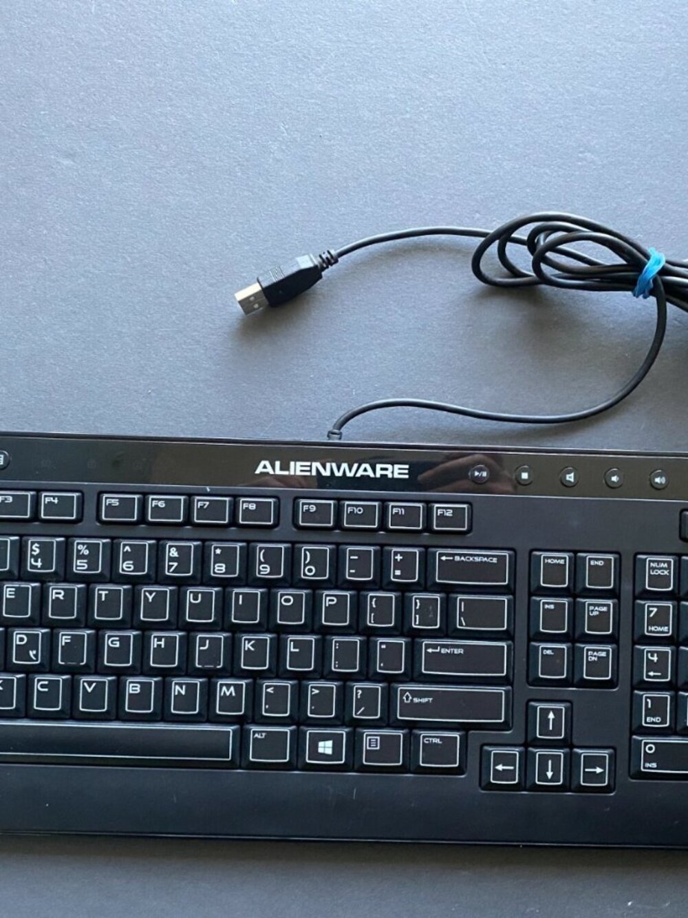 AlienWARE SK-8165 USB Keyboard TESTED
